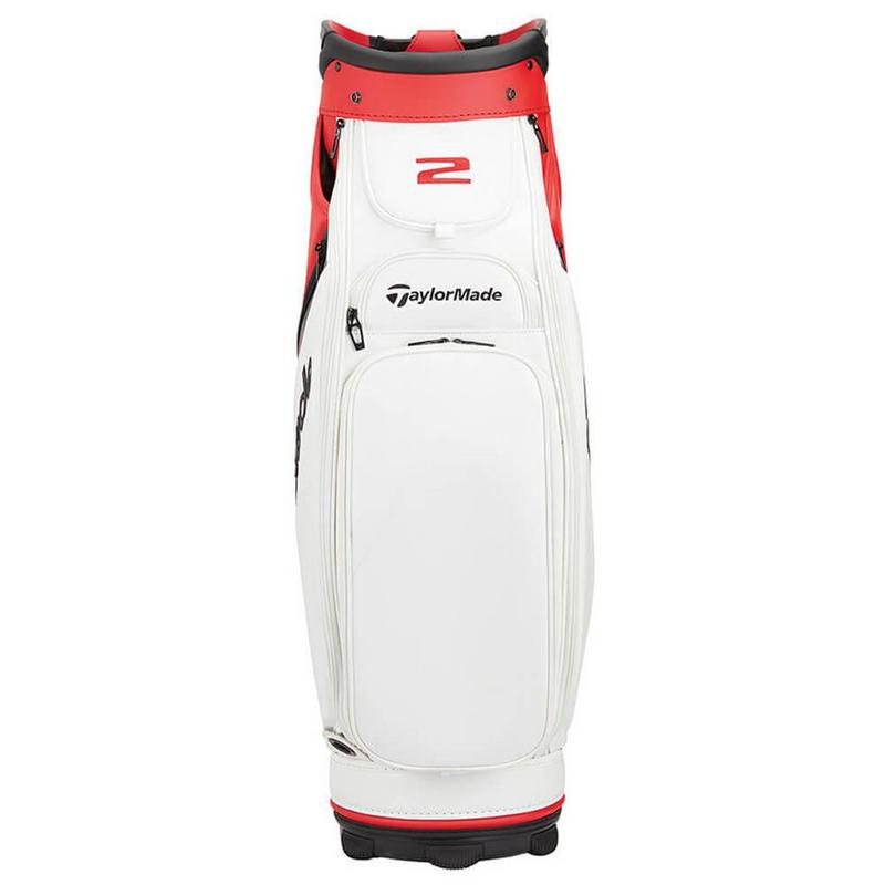 TaylorMade Stealth 2 Tour Golf Staff Bag - Red/White/Black - main image
