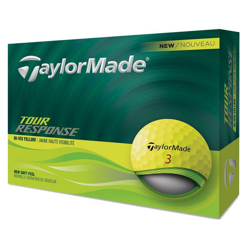 TaylorMade Tour Response Golf Balls - Yellow - main image