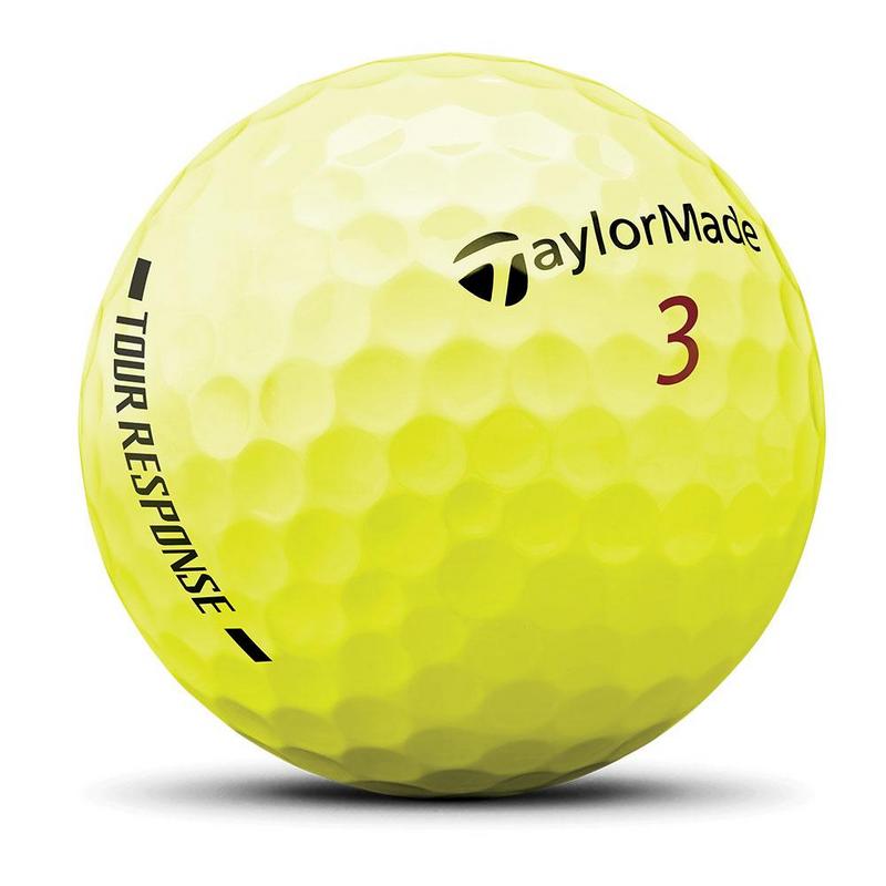TaylorMade Tour Response Golf Balls - Yellow - main image