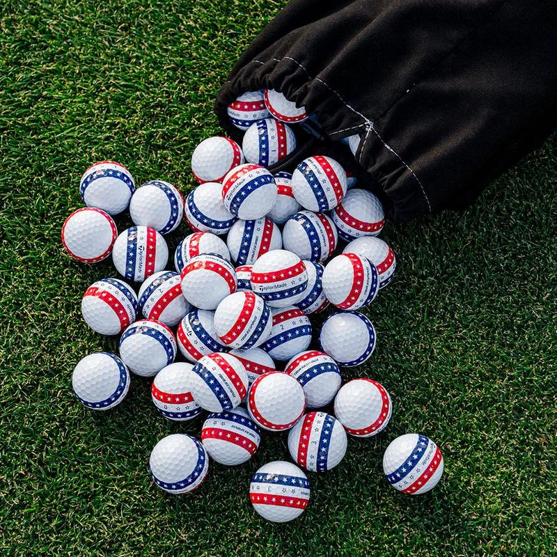 TaylorMade Tour Response Stripe Golf Balls - USA - main image