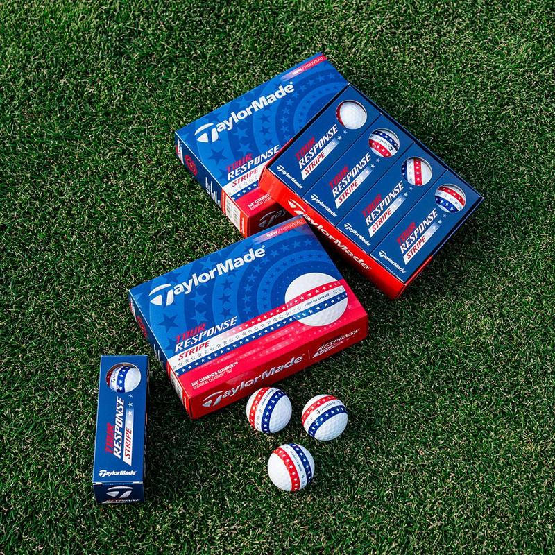 TaylorMade Tour Response Stripe Golf Balls - USA - main image