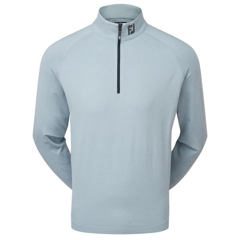 FootJoy ThermoSeries Brushed Back Golf Midlayer - Heather Grey