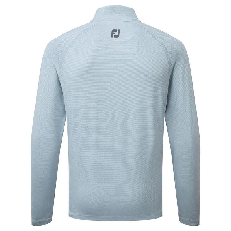 FootJoy ThermoSeries Brushed Back Golf Midlayer - Heather Grey