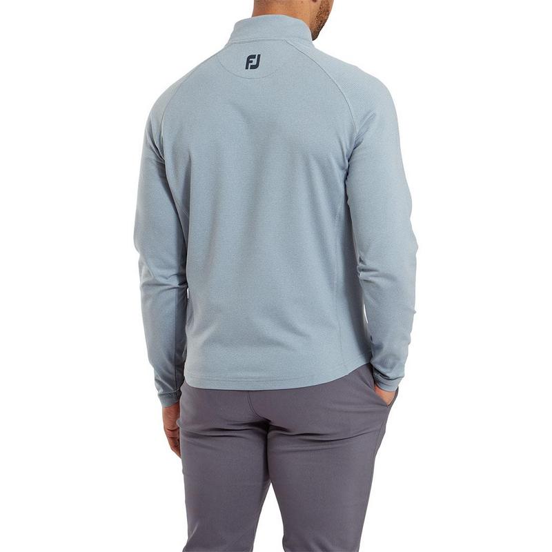 FootJoy ThermoSeries Brushed Back Golf Midlayer - Heather Grey