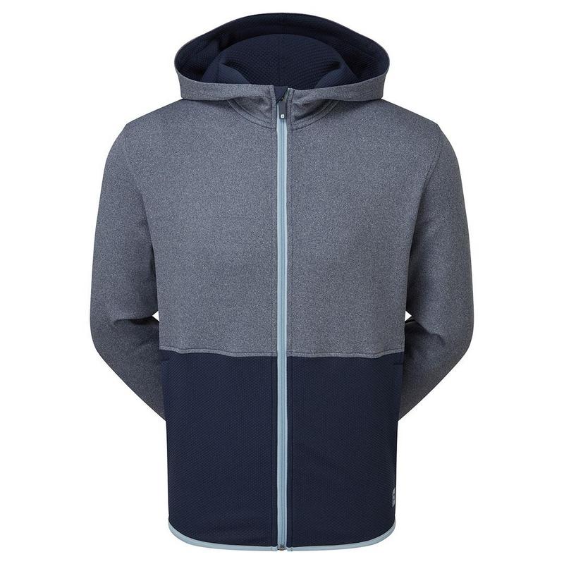 FootJoy ThermoSeries Full-Zip Golf Hoodie - Navy