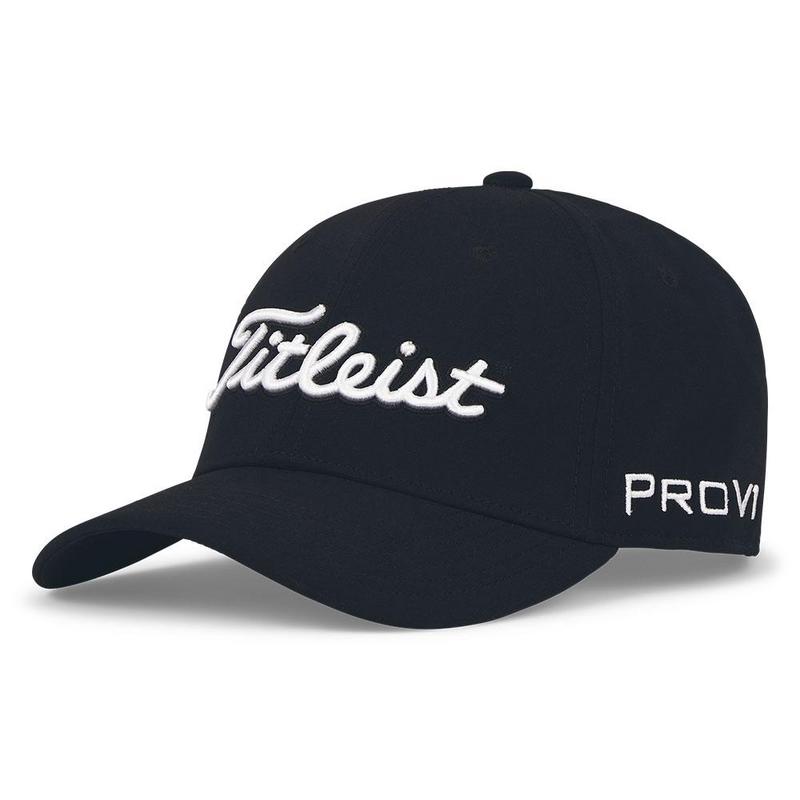 Titleist Junior Tour Performance Golf Cap - Black/White