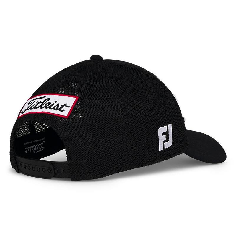 Titleist Tour Mesh Cap - Black/White - main image