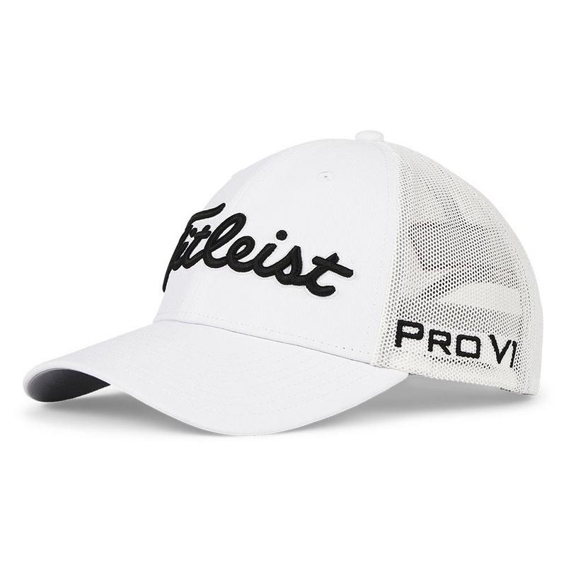 Titleist Tour Mesh Cap - White/Black
