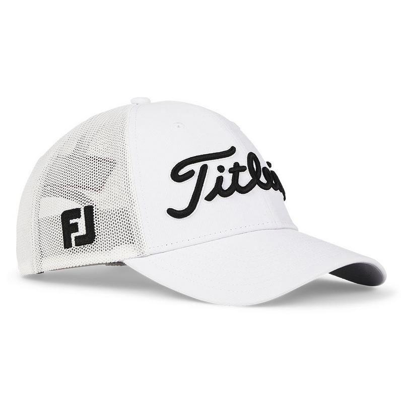 Titleist Tour Mesh Cap - White/Black - main image