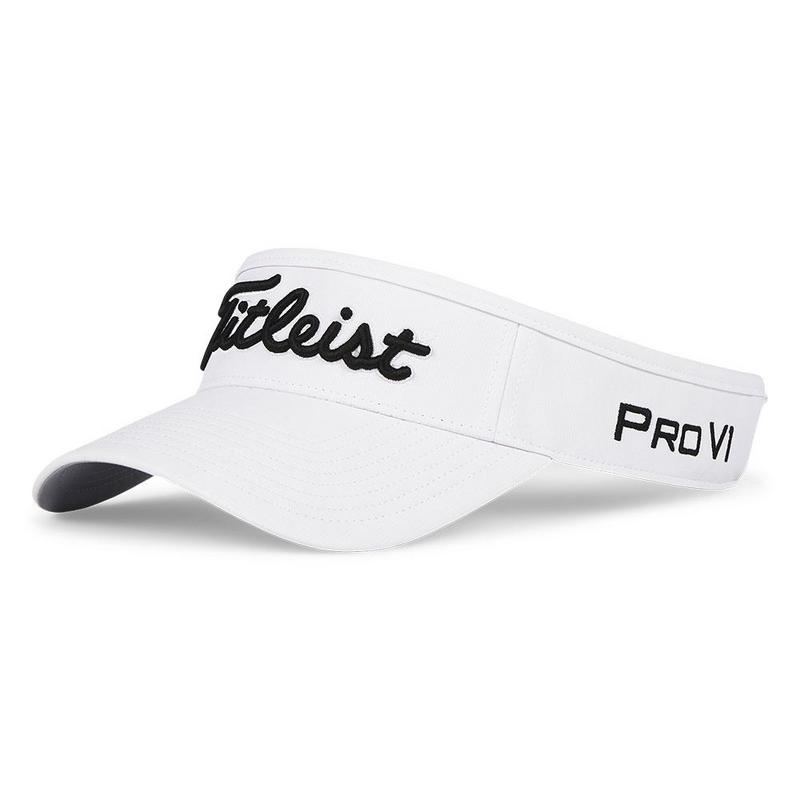 Titleist Tour Performance Golf Visor - White/Black