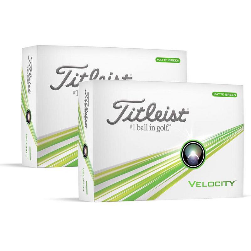Titleist Velocity Golf Balls - Green (Double Dozen Offer) - main image