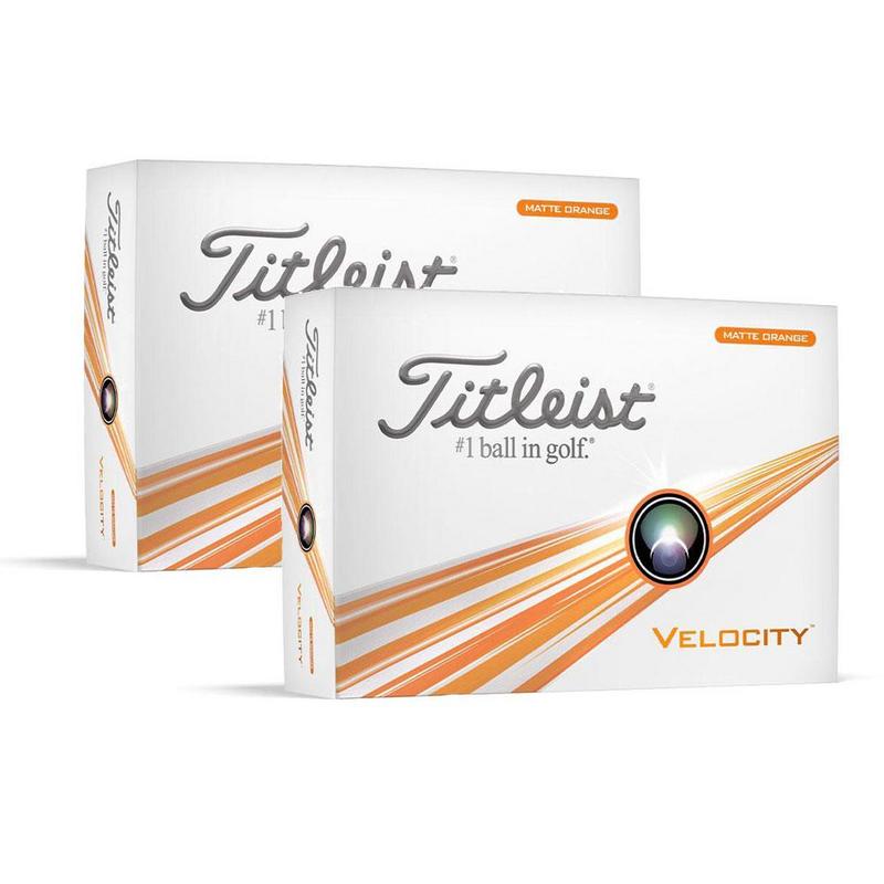 Titleist Velocity Golf Balls - Orange (Double Dozen Offer) - main image