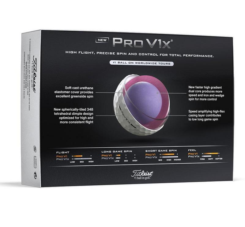 Titleist Pro V1x 4 For 3 Golf Balls Plain - 2025 - main image