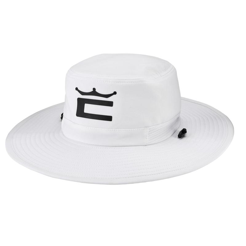 Cobra Tour Crown Aussie Golf Bucket Hat - White
