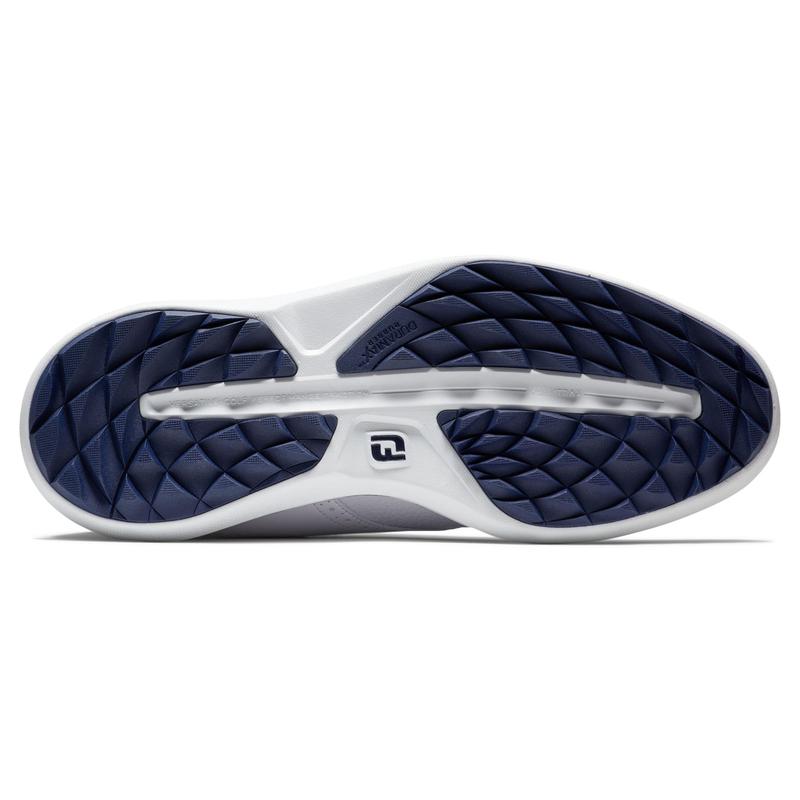 FootJoy Traditions Spikeless Golf Shoe - White/Navy - main image