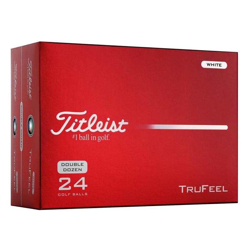 Titleist TruFeel White Double Dozen Golf Ball Pack - main image