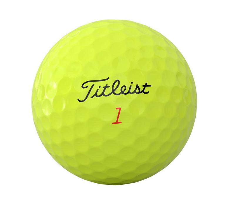 Titlesit TruFeel Yellow Golf Balls - main image