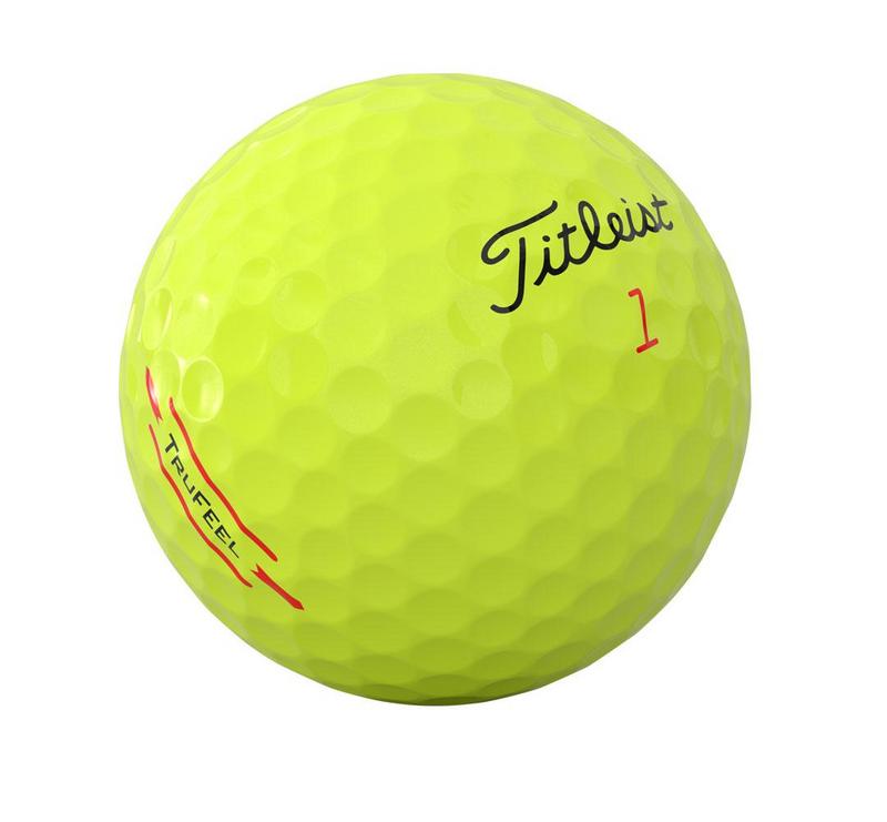 Titlesit TruFeel Yellow Golf Balls - main image