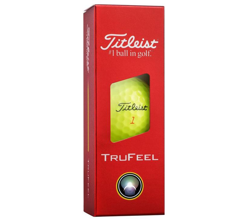 Titlesit TruFeel Yellow Golf Balls - main image