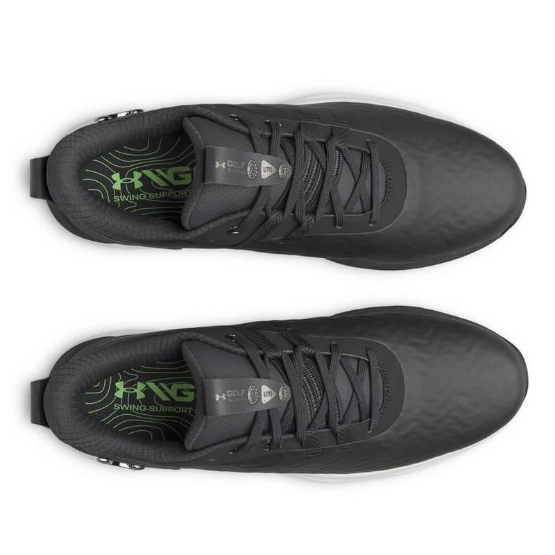 Under Armour UA Drive Pro Clone Spikeless Golf Shoes - Black/Anthracite/Gun Metal - main image