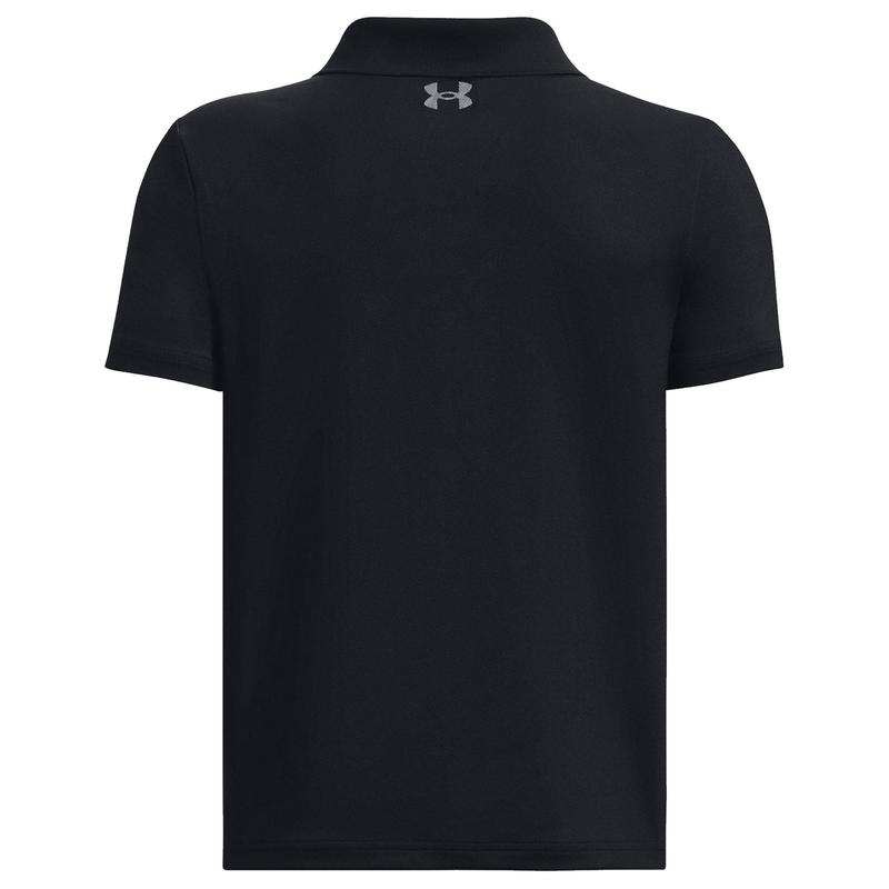 Under Armour UA Junior Performance Golf Polo Shirt - Black - main image