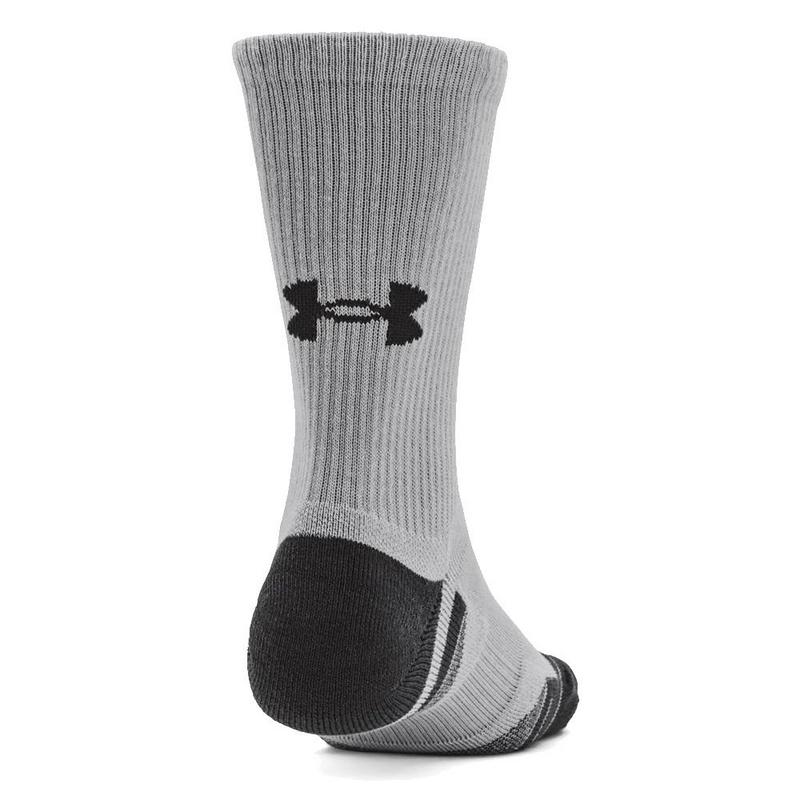 Under Armour Performance Tech Crew Socks 3-Pair Pack - Grey - main image