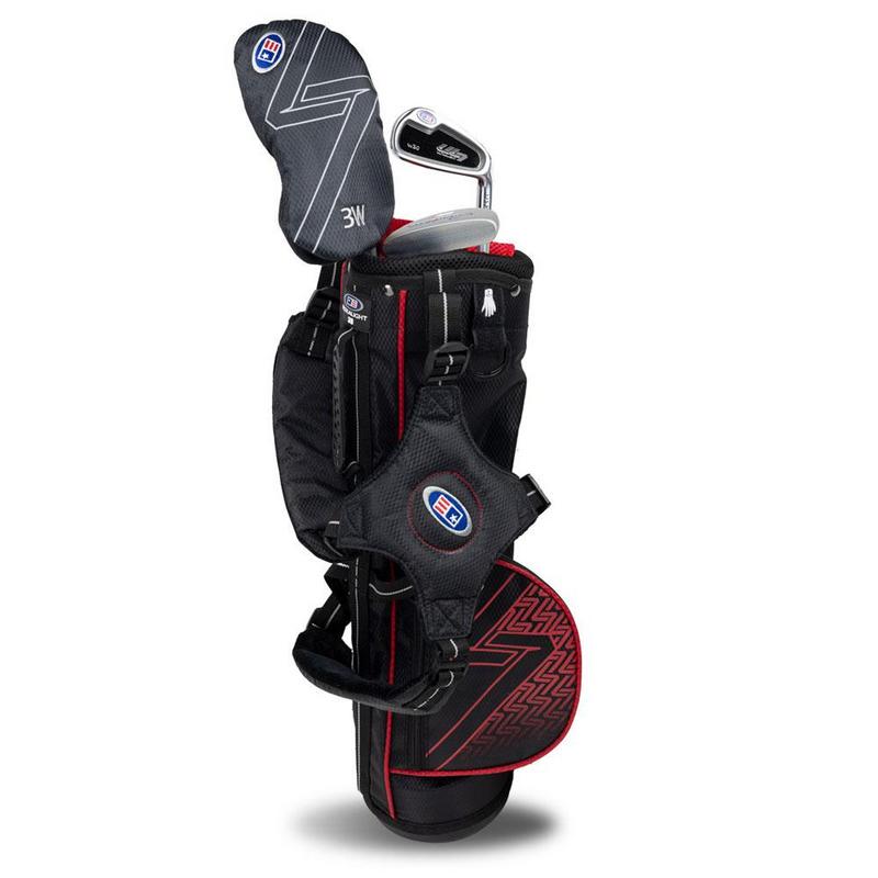 US Kids UL7 3 Club Golf Package Set (39'') - Red