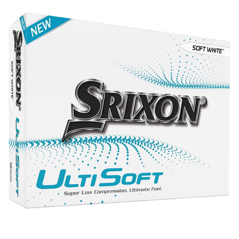 Srixon UltiSoft Golf Balls - White (4 FOR 3) - main image