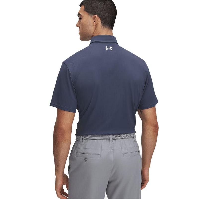 Under Armour Tee to Green Mens Shirt - Downpour Grey/White - main image