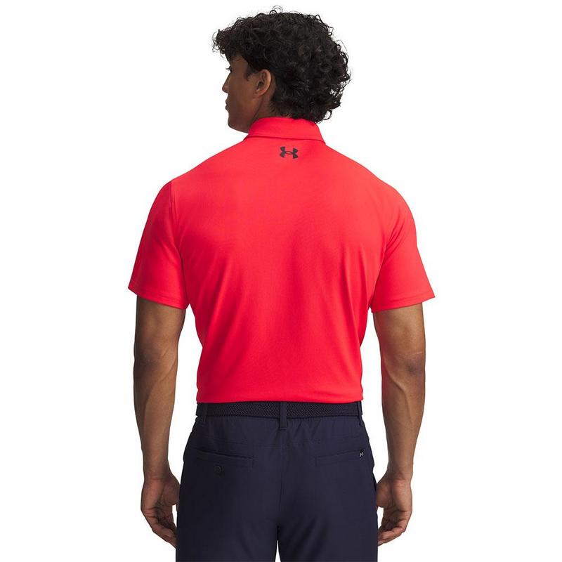 Under Armour Tee to Green Mens Shirt - Racer Red/Black - main image