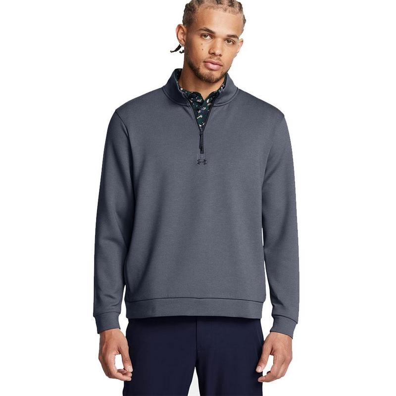 Under Armour UA Drive Golf Midlayer Pullover - Downpour Grey - main image