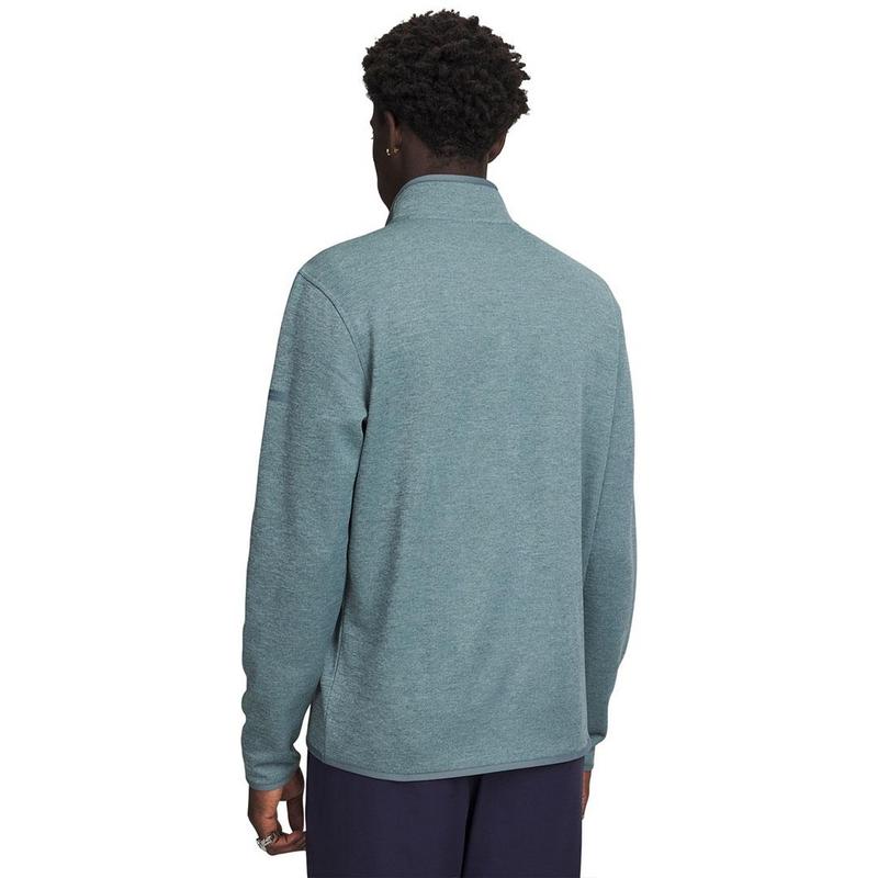 Under Armour UA Drive Midlayer SweaterFleece Golf Top - Jasper Blue/Serpentine/Jasper Blue - main image