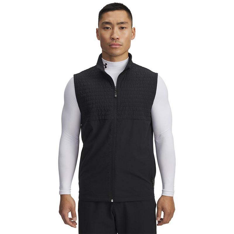 Under Armour UA Drive Pro Golf Vest - Black/Black - main image