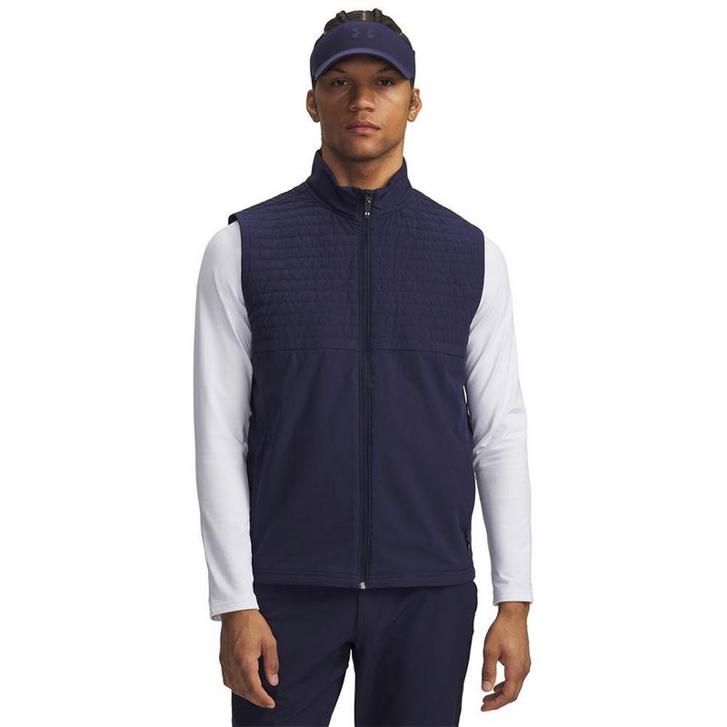 Under Armour UA Drive Pro Golf Vest Midnight Navy / Black
