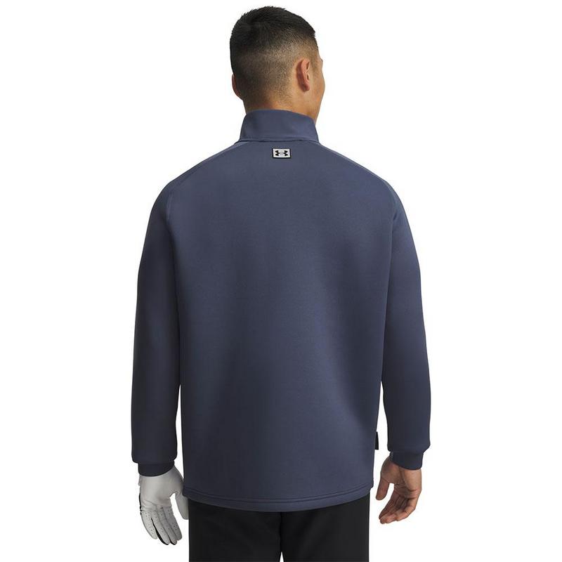 Under Armour UA Drive Pro Hybrid Golf Top - Downpour Gray/Black - main image