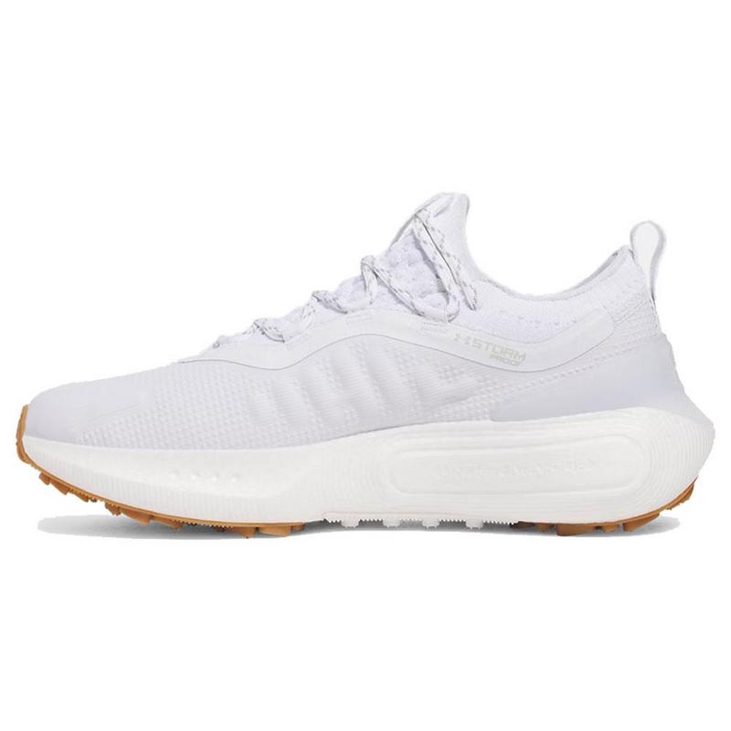 Under Armour UA Phantom Fore Golf Shoes - White/White/Halo Gray - main image