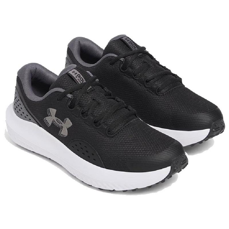 Under Armour UA Surge Golf Shoes - Black/Castlerock/Metallic Gun Metal - main image