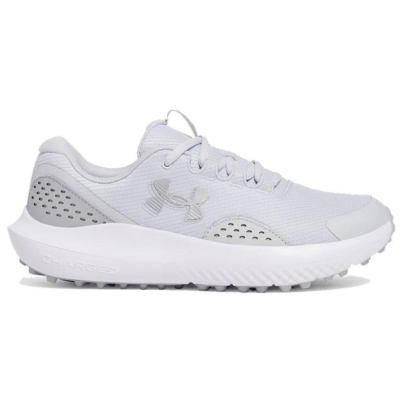 Under Armour UA Surge Golf Shoes - Halo Gray/Halo Gray/Metallic Silver - main image