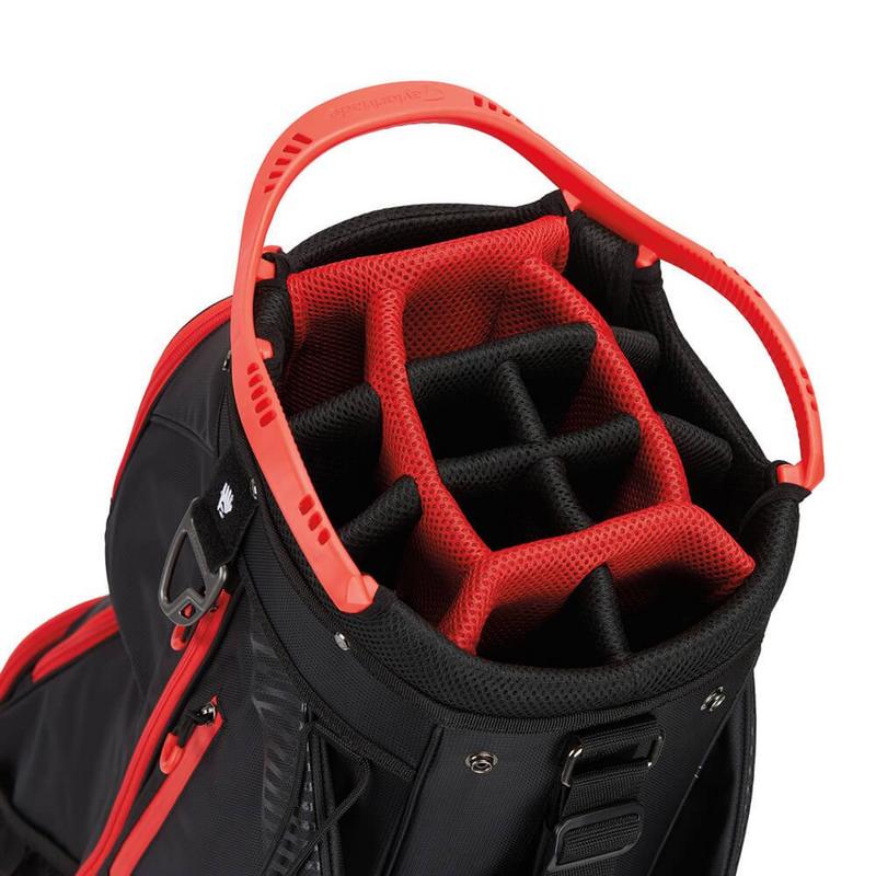 TaylorMade Pro Golf Cart Bag - Black/Red - main image