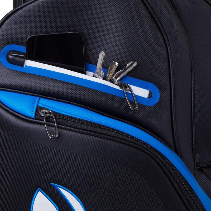 TaylorMade Deluxe Golf Cart Bag - Black/Blue - main image