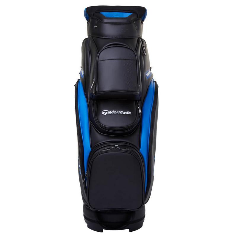 TaylorMade Deluxe Golf Cart Bag - Black/Blue - main image