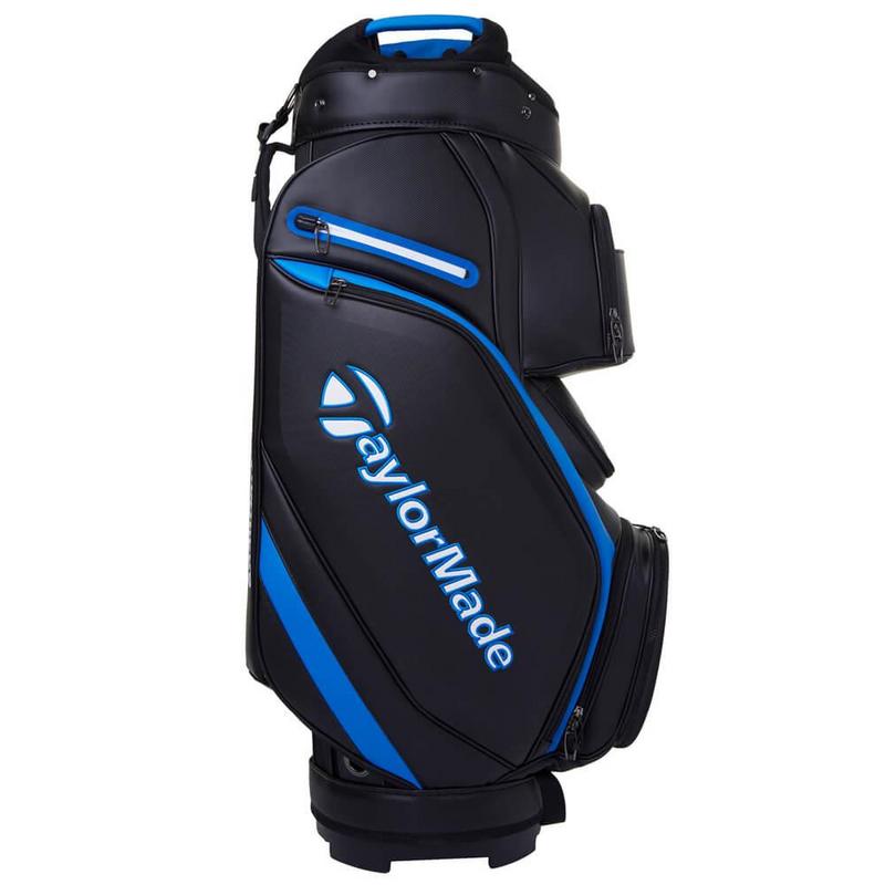 TaylorMade Deluxe Golf Cart Bag - Black/Blue - main image