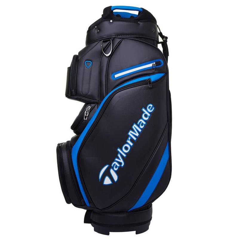 TaylorMade Deluxe Golf Cart Bag - Black/Blue - main image