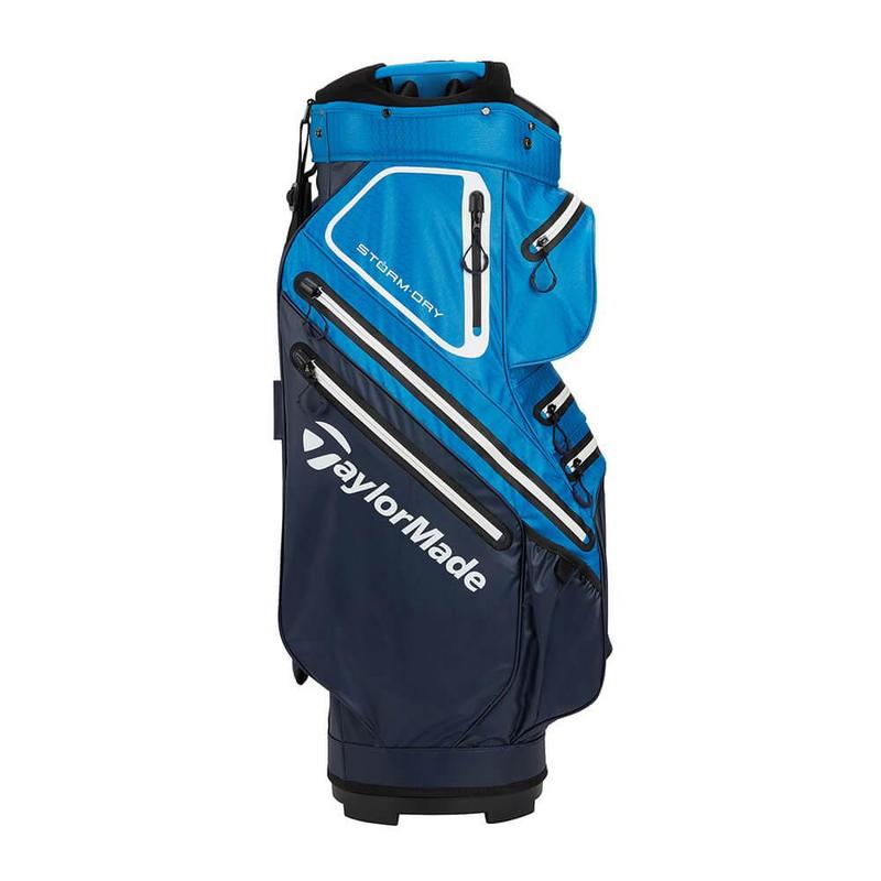 TaylorMade Storm Dry Waterproof Golf Cart Bag - Navy/Royal Blue - main image