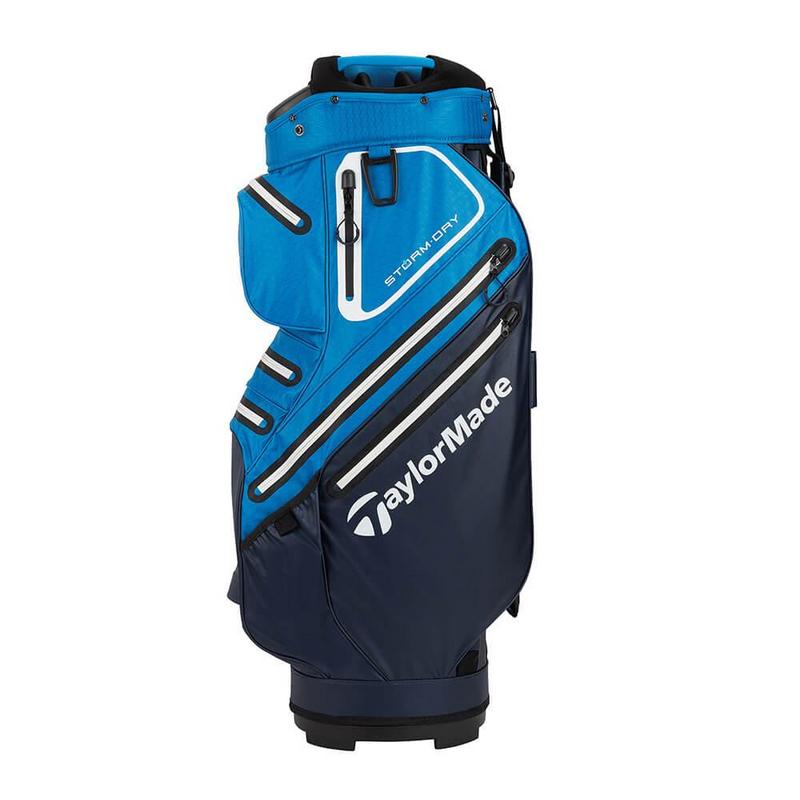 TaylorMade Storm Dry Waterproof Golf Cart Bag - Navy/Royal Blue - main image