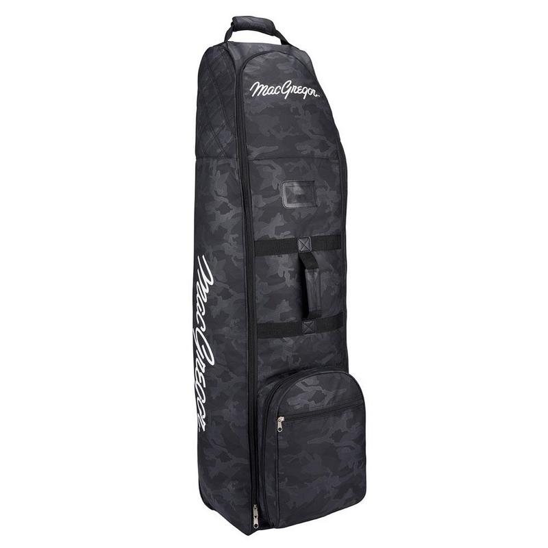 MacGregor Golf VIP Deluxe Wheeled Travel Cover Black Camo One Size, - Image 4