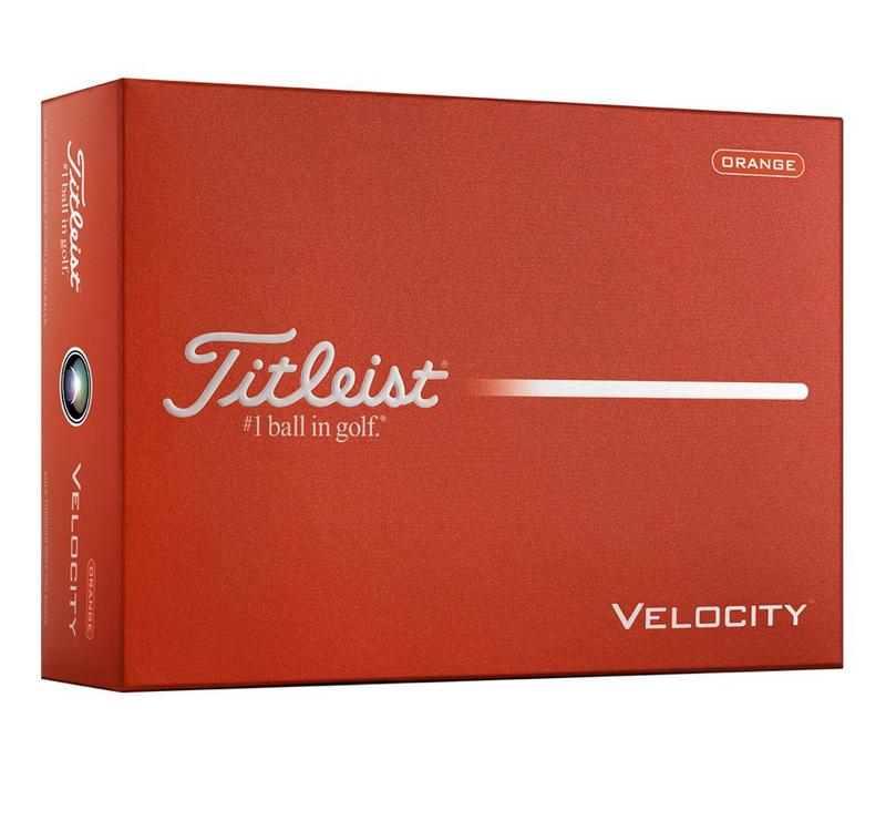 Titliest Velocity Orange Golf Balls