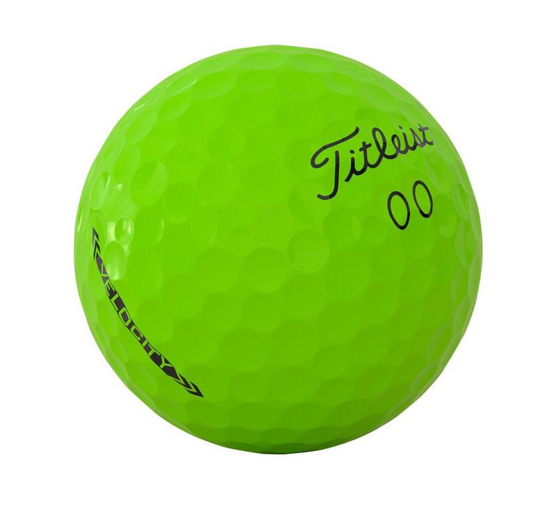 Titliest Velocity Green Golf Balls - main image