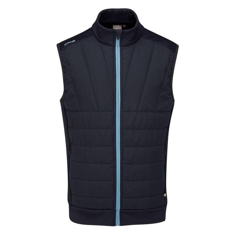 Ping Vernon Quilted Hybrid Golf Vest - Navy - main image