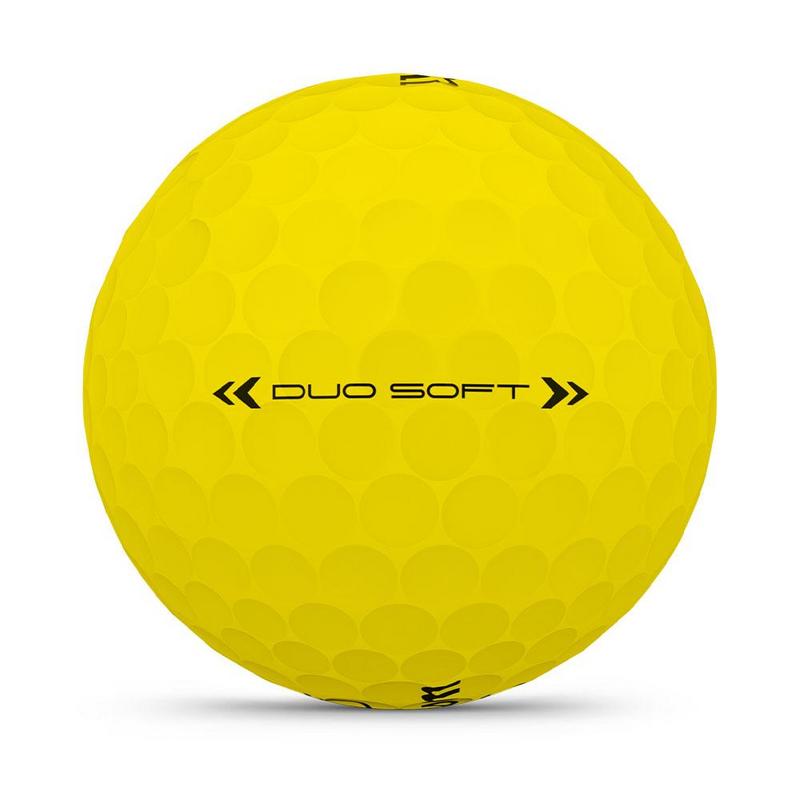 Wilson Duo Soft Golf Balls - Yellow - main image